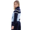 Haut court zippé Giovana bleu marine de Fila