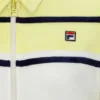 Haut court zippé Giovana Jaune Cire