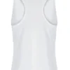 Haut de tennis sans manches pour femme, blanc cassé