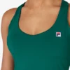 Haut de tennis vert à dos nageur