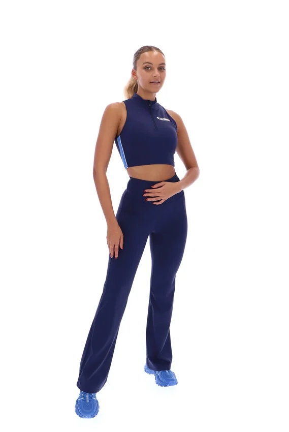 High-top zippé Fila x TALA SKINLUXE bleu marine