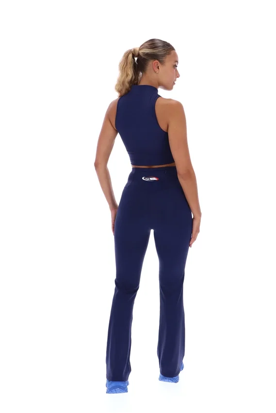 High-top zippé Fila x TALA SKINLUXE bleu marine