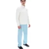 Hogan à fermeture éclair 1/4, couleur lait de coco