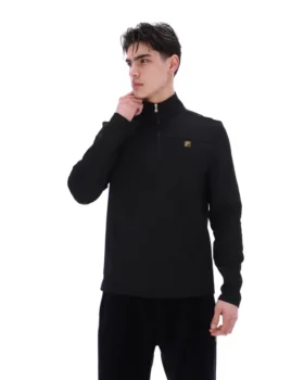 Hogan noir à fermeture zippée 1/4