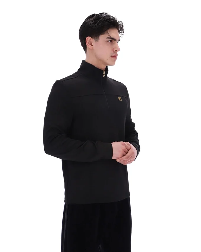 Hogan noir à fermeture zippée 1/4