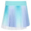 Jupe de tennis plissée croisée pour femme Aqua