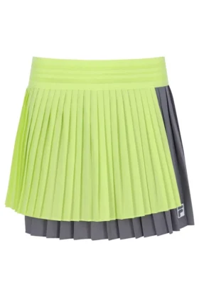 Jupe de tennis plissée et portefeuille pour femme Lemon