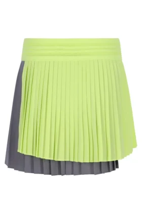 Jupe de tennis plissée et portefeuille pour femme Lemon