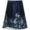 Jupe longue décontractée « Navy White »