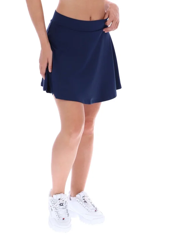 Jupe-short de tennis Fila Sancia style skater bleu marine