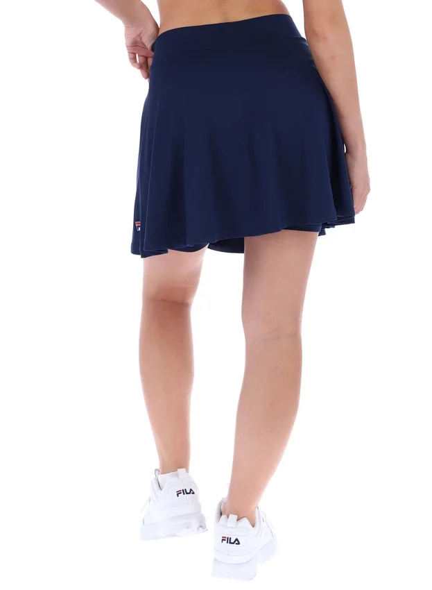 Jupe-short de tennis Fila Sancia style skater bleu marine