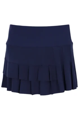 Jupe-short plissée Alley bleu marine Fila