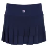 Jupe-short plissée Alley bleu marine Fila