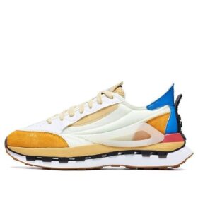 KM Shoes « Blanc Jaune Bleu »