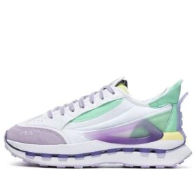 KM Shoes « Blanc, violet, aqua »