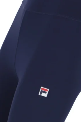 Leggings de tennis pour femme bleu marine