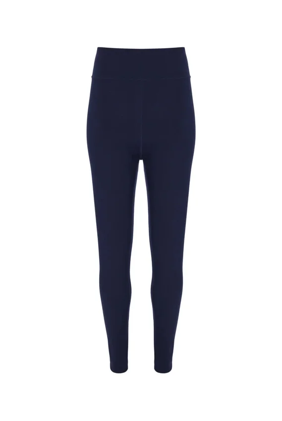 Leggings de tennis pour femme bleu marine