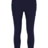 Leggings de tennis pour femme bleu marine foncé