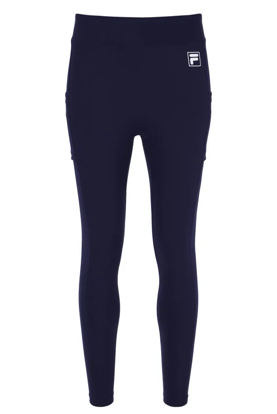 Leggings de tennis pour femme bleu marine foncé