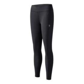 Leggings en maille de sport Noir