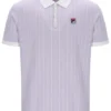 Lilas brumeux Polo rayé BB1 Classic Vintage