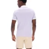 Lilas brumeux Polo rayé BB1 Classic Vintage