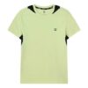 Logo imprimé, col rond, homme, jaune