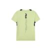 Logo imprimé, col rond, homme, jaune