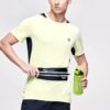 Logo imprimé, col rond, homme, jaune