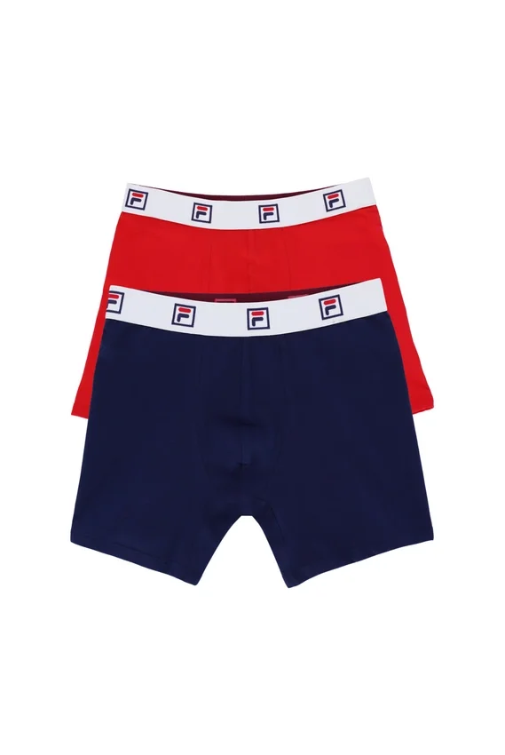 Lot de 2 boxers taille moyenne pour homme