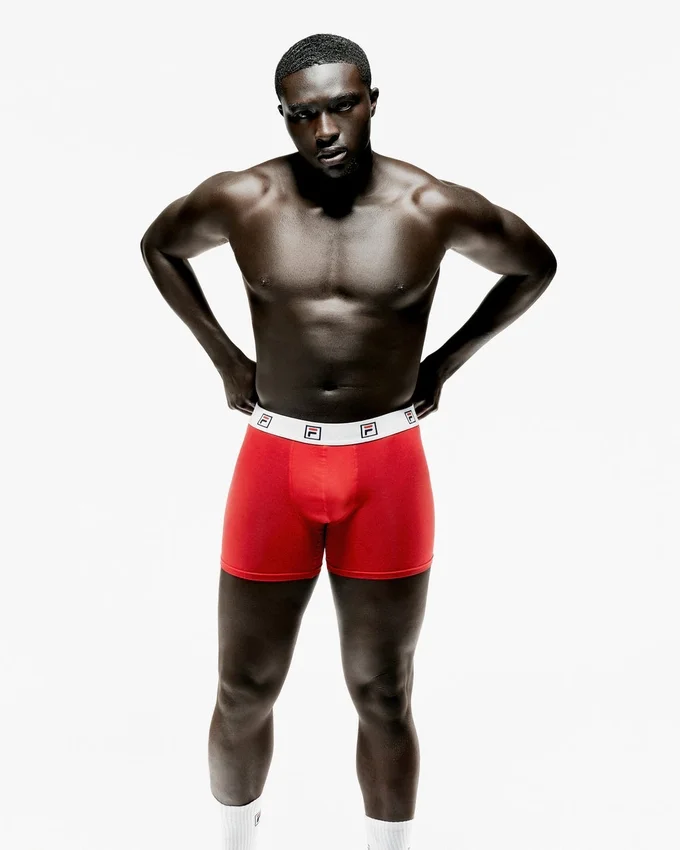 Lot de 2 boxers taille moyenne pour homme