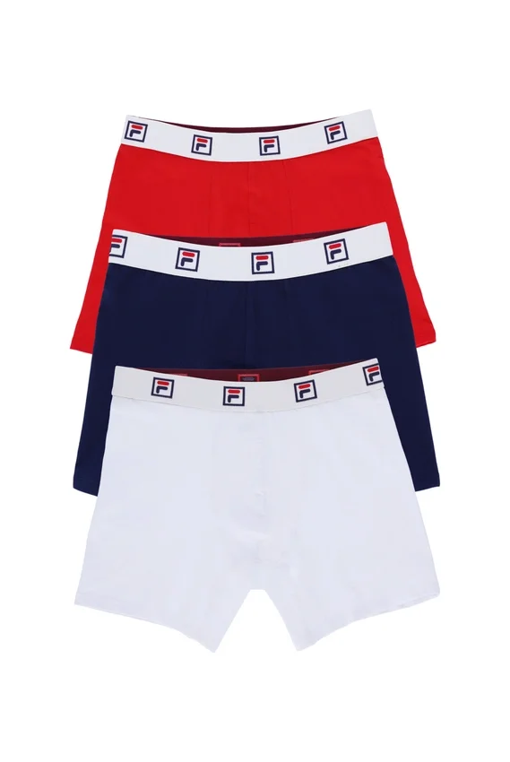 Lot de 3 boxers taille moyenne pour homme