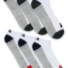 Lot de 6 paires de chaussettes blanches