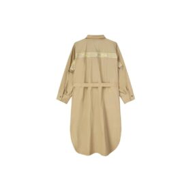 Manteau à ceinture à nouer « Kaki »