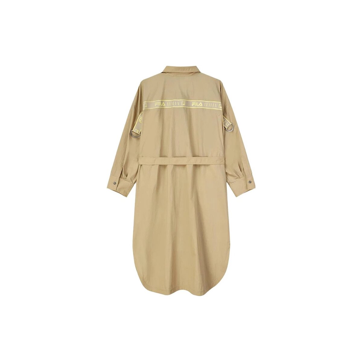 Manteau à ceinture à nouer « Kaki »