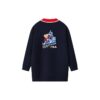 Manteau en maille « Navy Red »