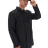 Manteau Sammy noir à fermeture éclair intégrale