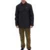 Manteau Sammy noir à fermeture éclair intégrale