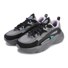 Mars 1S Baskets rétro respirantes « Gris Noir »