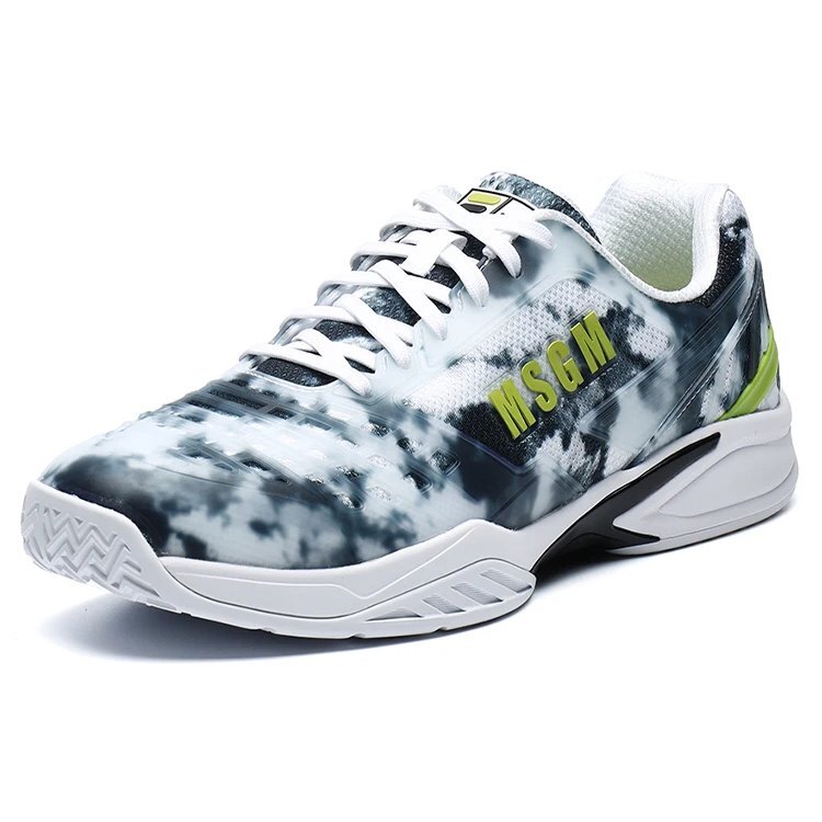 MSGM x Fila Heritage-FHT Low-Top Blanc/Noir/Bandhnu
