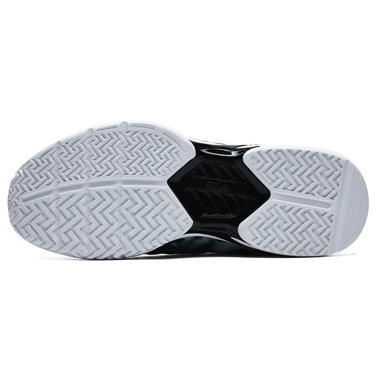 MSGM x Fila Heritage-FHT Low-Top Blanc/Noir/Bandhnu