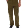 Pantalon cargo Oscar vert olive foncé