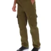 Pantalon cargo Oscar vert olive foncé
