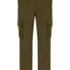 Pantalon cargo Oscar vert olive foncé