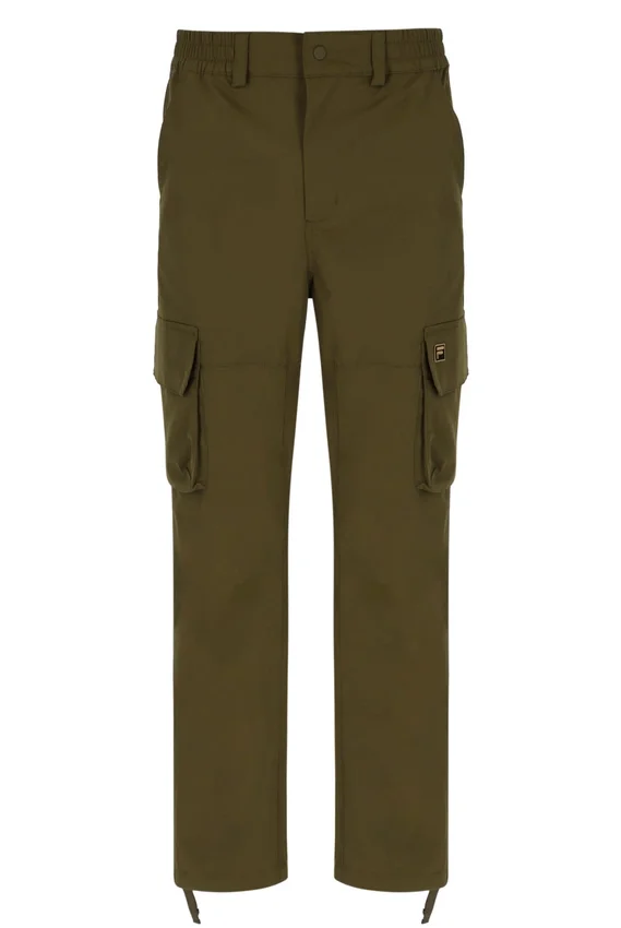 Pantalon cargo Oscar vert olive foncé