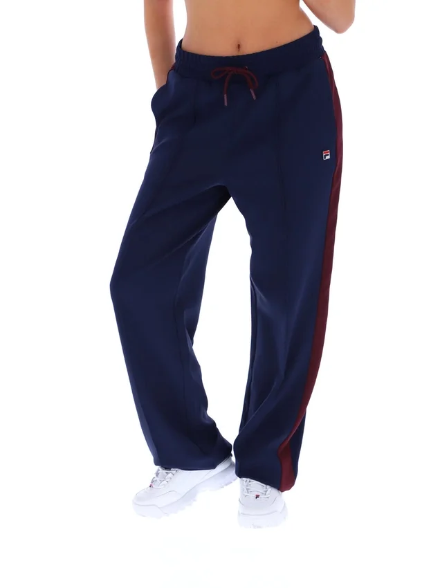 Pantalon chic à coupe droite Chiara bleu marine de Fila