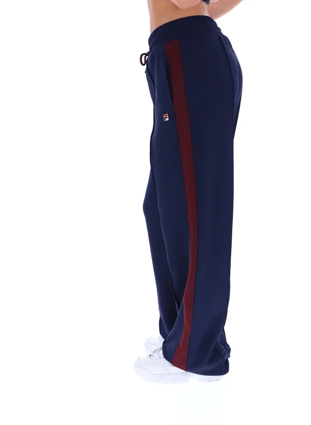 Pantalon chic à coupe droite Chiara bleu marine de Fila