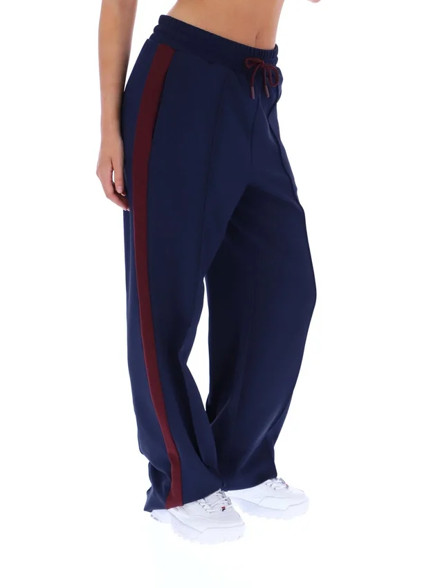 Pantalon chic à coupe droite Chiara bleu marine de Fila