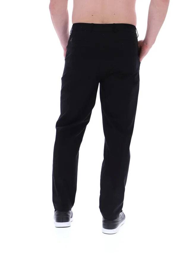 Pantalon chino noir Vespi