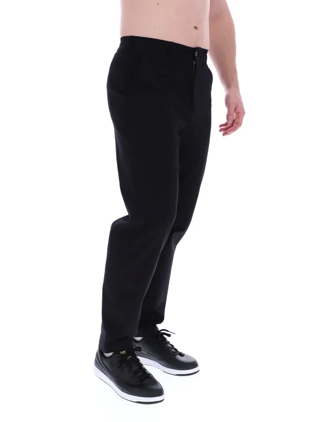 Pantalon chino noir Vespi